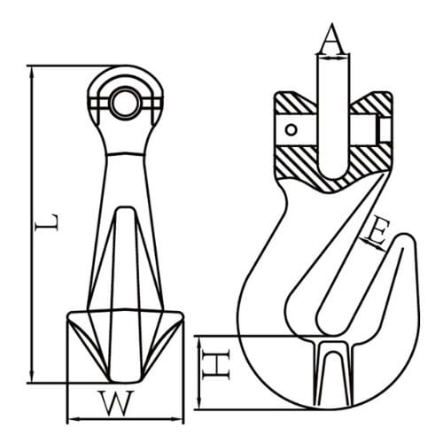 Duke Clevis Grab Hook