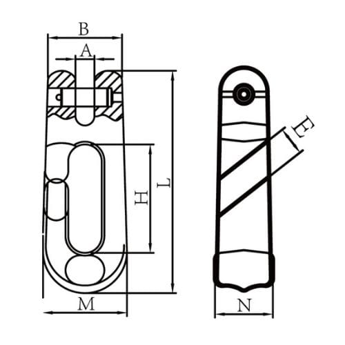 Duke Clevis Choker Hook