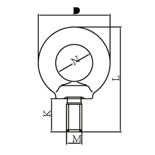 Duke High Tensile Lifting Eye Bolt