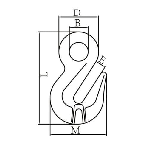 Duke Eye Shortening Grab Hook