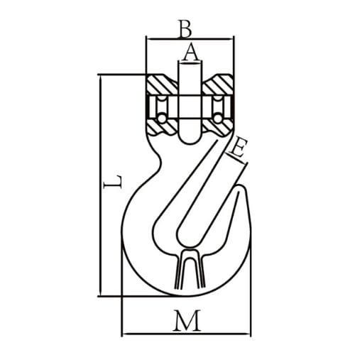 Duke Clevis Shortening Grab Hook