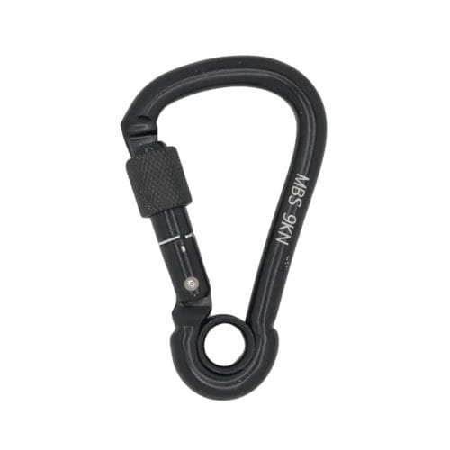 9kN Black Asymmetric Screwgate Hook