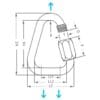 Delta Maillon Rapide - Zinc Plated