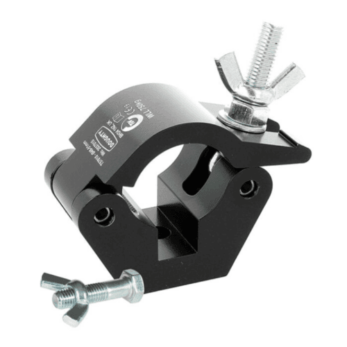 Doughty Black Hook Clamp With M12 Bolt 750kgs