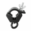 Doughty Black Hanging Clamp With M12 Eye 340Kg