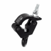 Doughty Black Slimline Hanging Clamp With M12 Eye 340kgs